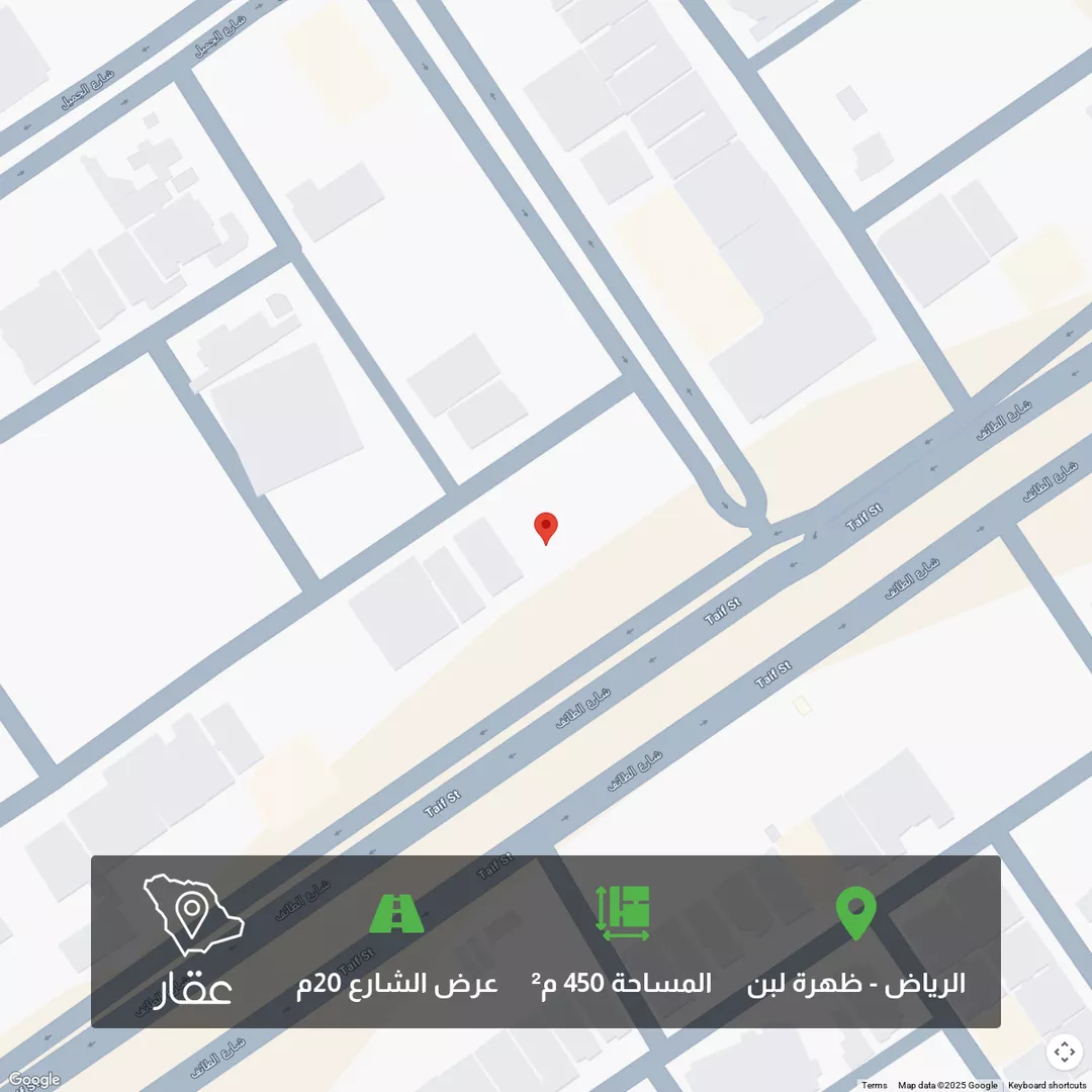 أرض للبيع في شارع شارع رقم 336, حي ظهرة لبن, مدينة الرياض, منطقة الرياض 1 صورة