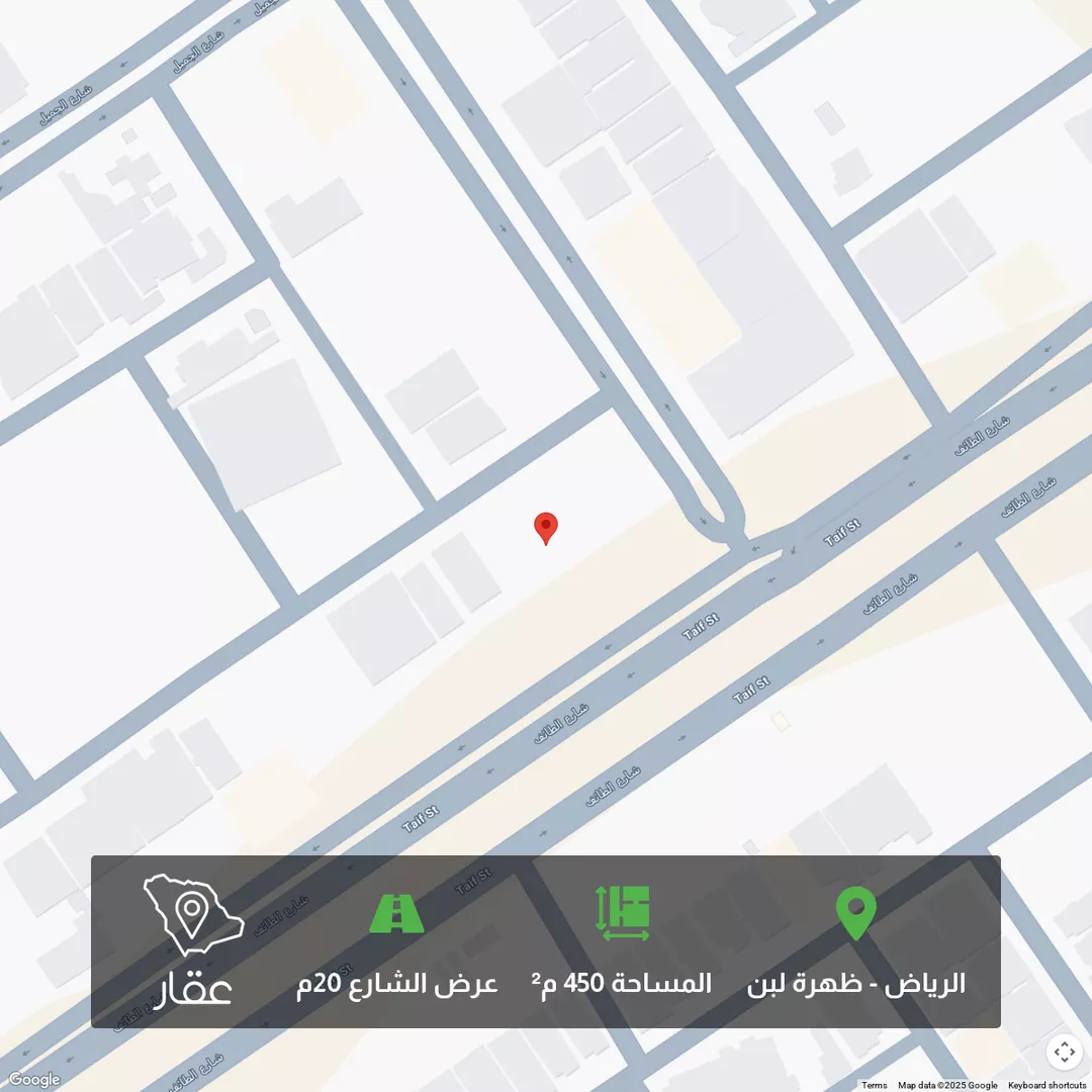 أرض للبيع في شارع شارع رقم 336, حي ظهرة لبن, مدينة الرياض, منطقة الرياض 1 صورة