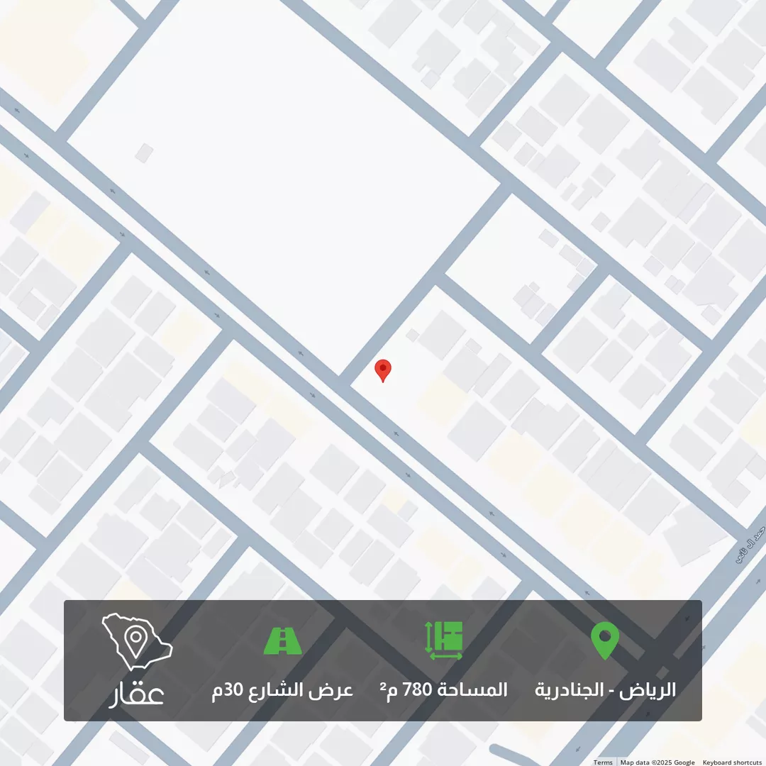 أرض للبيع في شارع شقراء, حي الجنادرية, مدينة الرياض, منطقة الرياض 1 صورة
