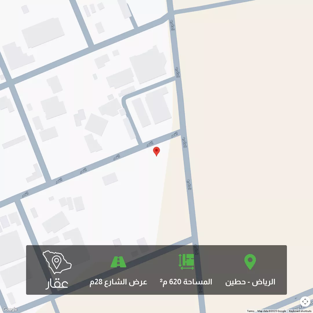 أرض للبيع في شارع الخالدية, حي حطين, مدينة الرياض, منطقة الرياض 1 صورة