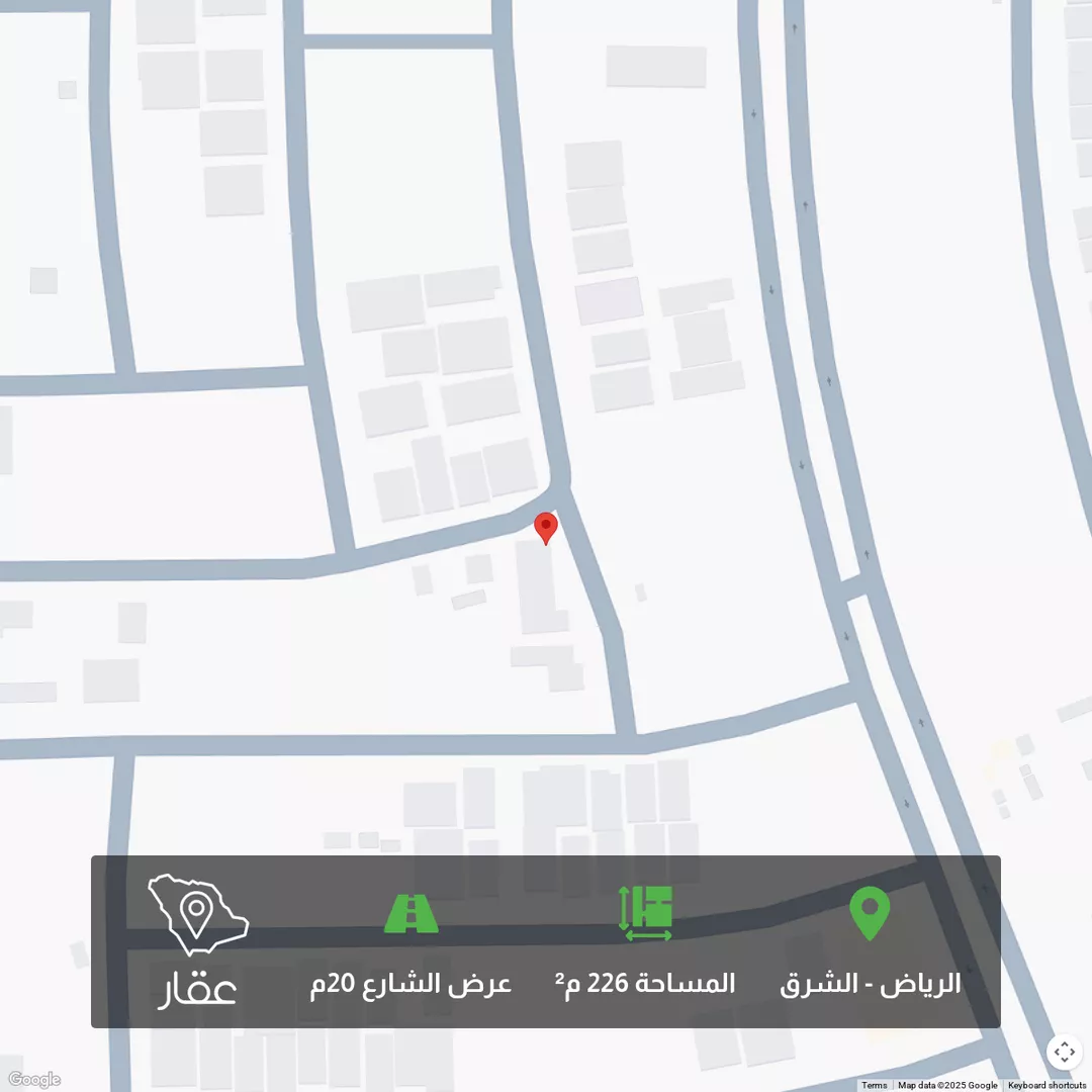 أرض للبيع في شارع أبي الفتح بن العلامة العجيمي, حي البيان, مدينة الرياض, منطقة الرياض 1 صورة