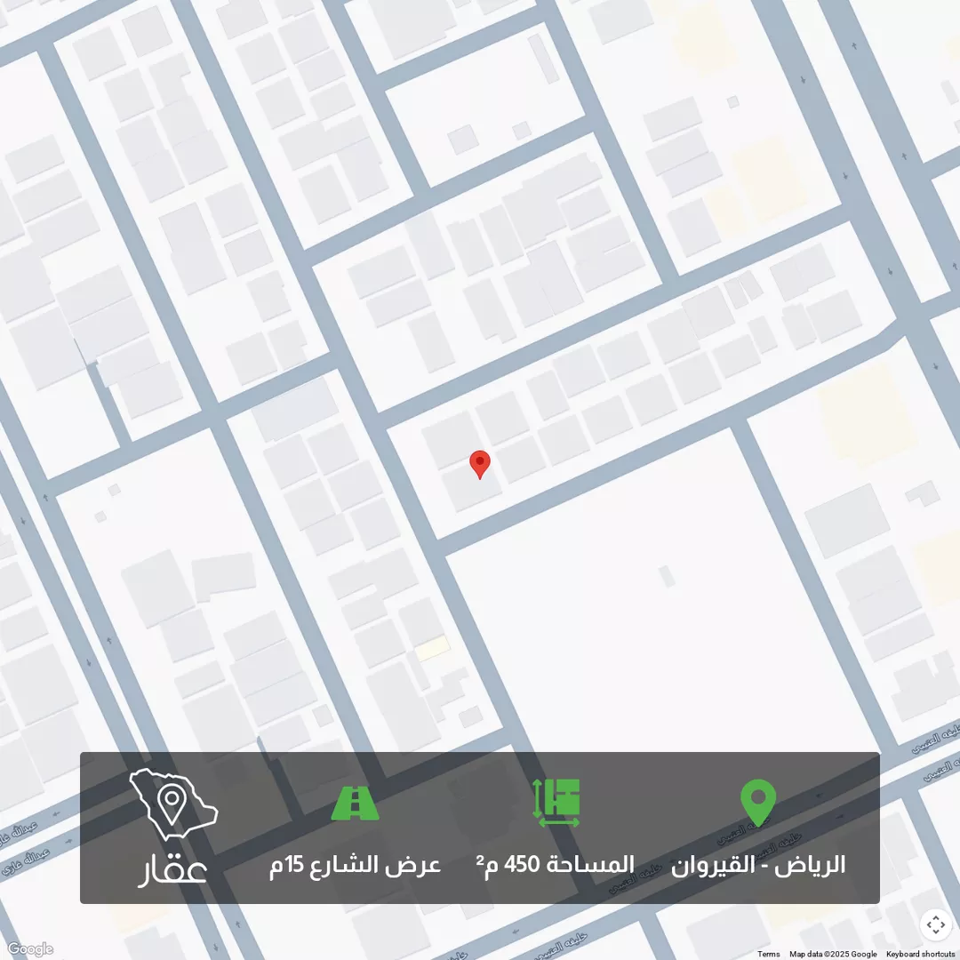 أرض للبيع في حي القيروان, مدينة الرياض, منطقة الرياض 1 صورة