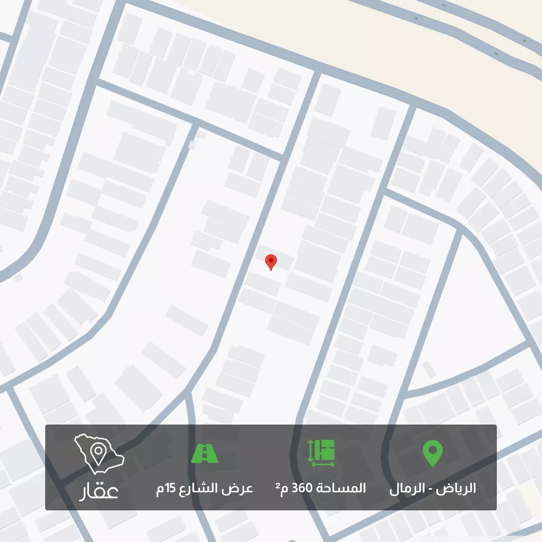 أرض للبيع في شارع سليمان الحميضي ، حي الرمال ، الرياض ، منطقة الرياض 1 صورة
