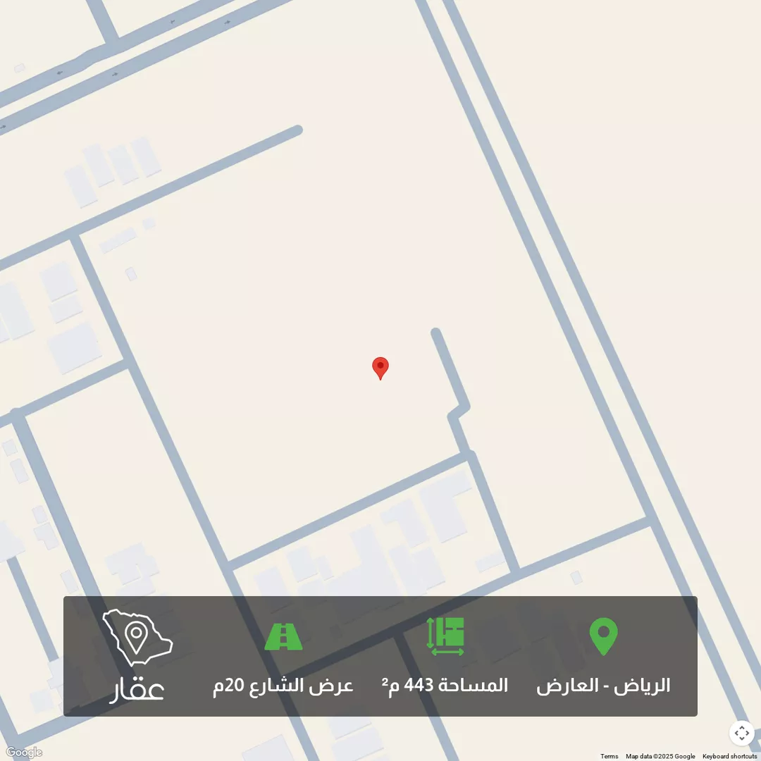 أرض للبيع في حي العارض, مدينة الرياض, منطقة الرياض 1 صورة
