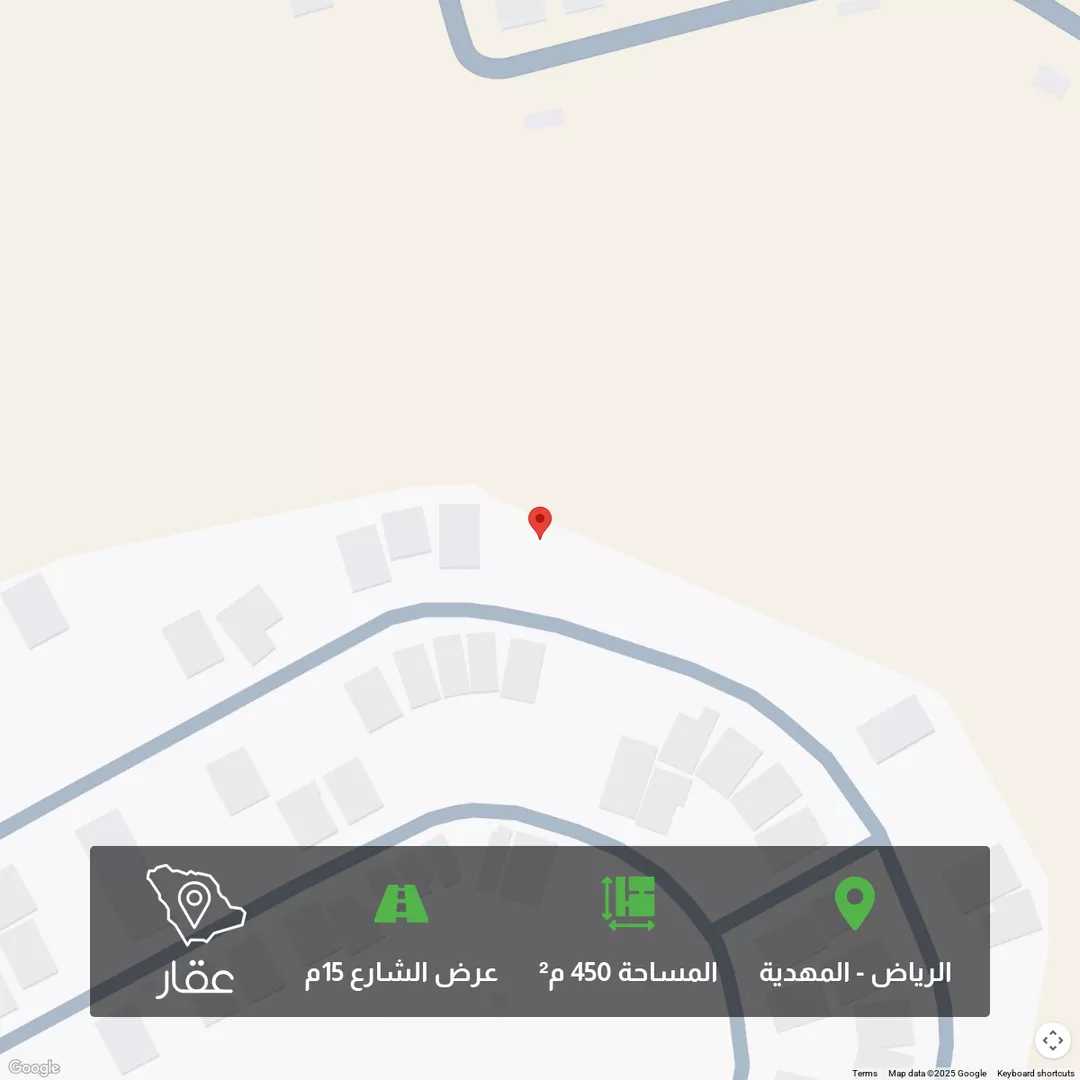 أرض للبيع في شارع أبي الشيخ الأصبهاني, حي المهدية, مدينة الرياض, منطقة الرياض 1 صورة