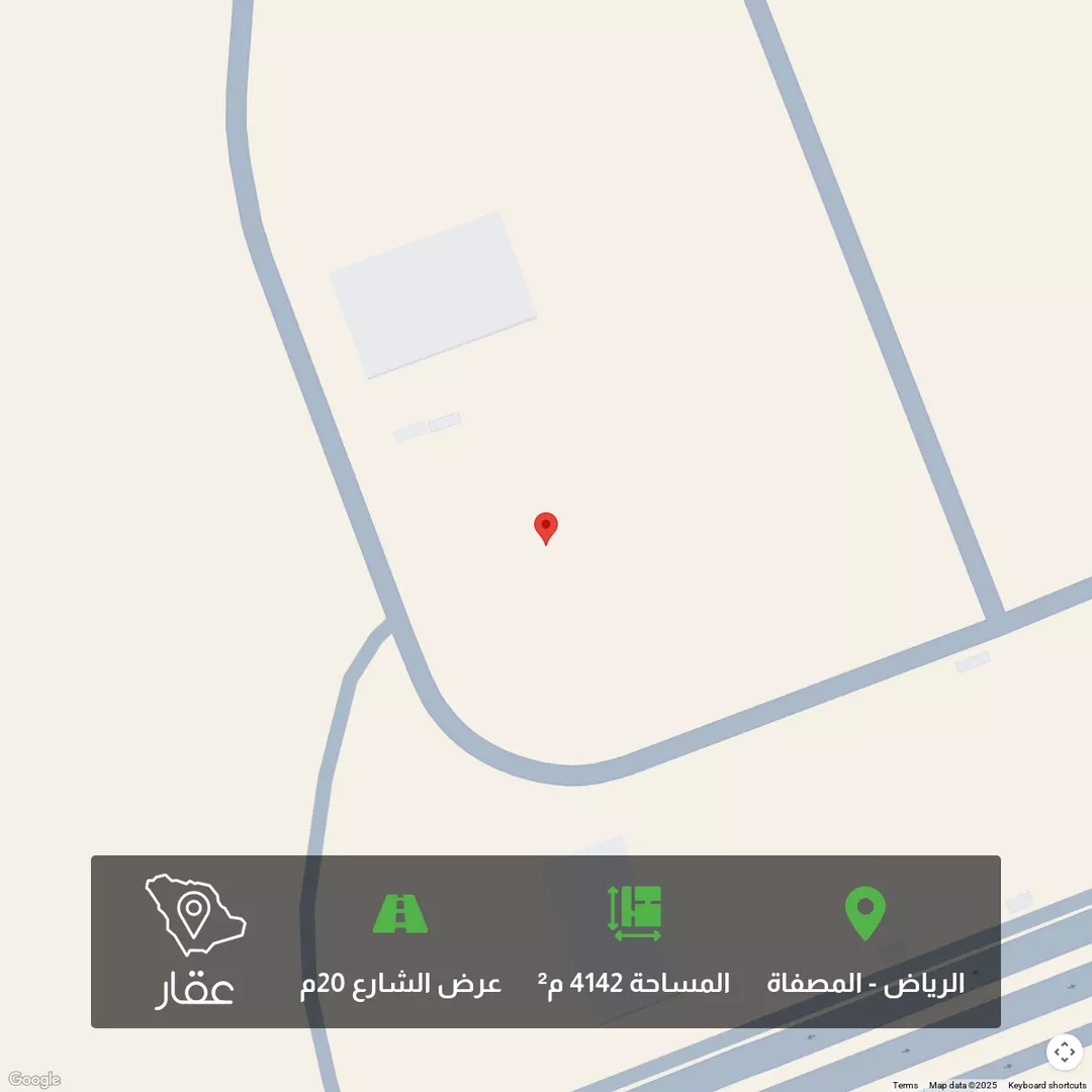 أرض للبيع في شارع بدائع غمرة, حي المصفاة, مدينة الرياض, منطقة الرياض 1 صورة