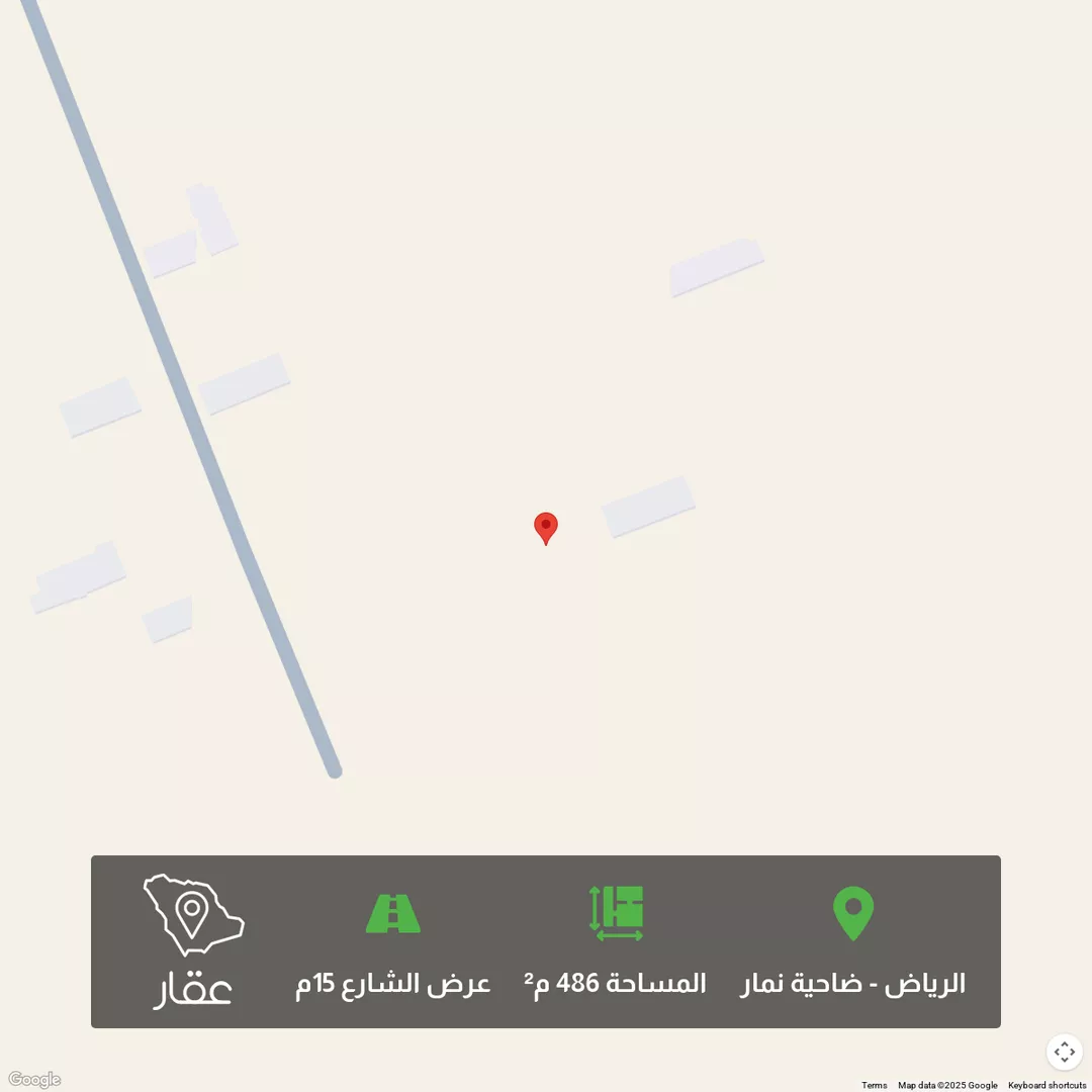 أرض للبيع في حي ضاحية نمار, مدينة الرياض, منطقة الرياض 1 صورة