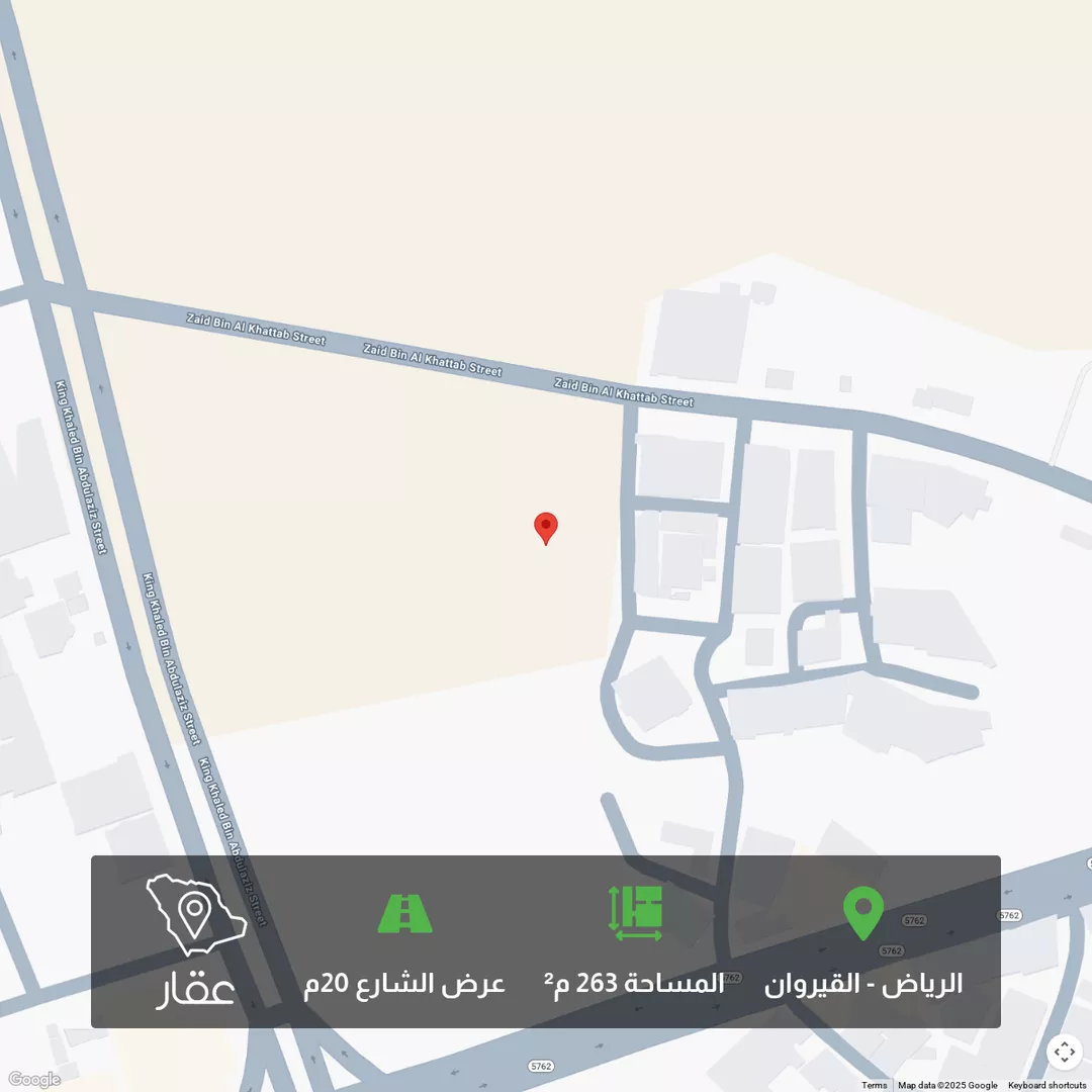 أرض للبيع في حي عقرباء, مدينة امارة منطقة الرياض - الجبيله, منطقة الرياض 1 صورة