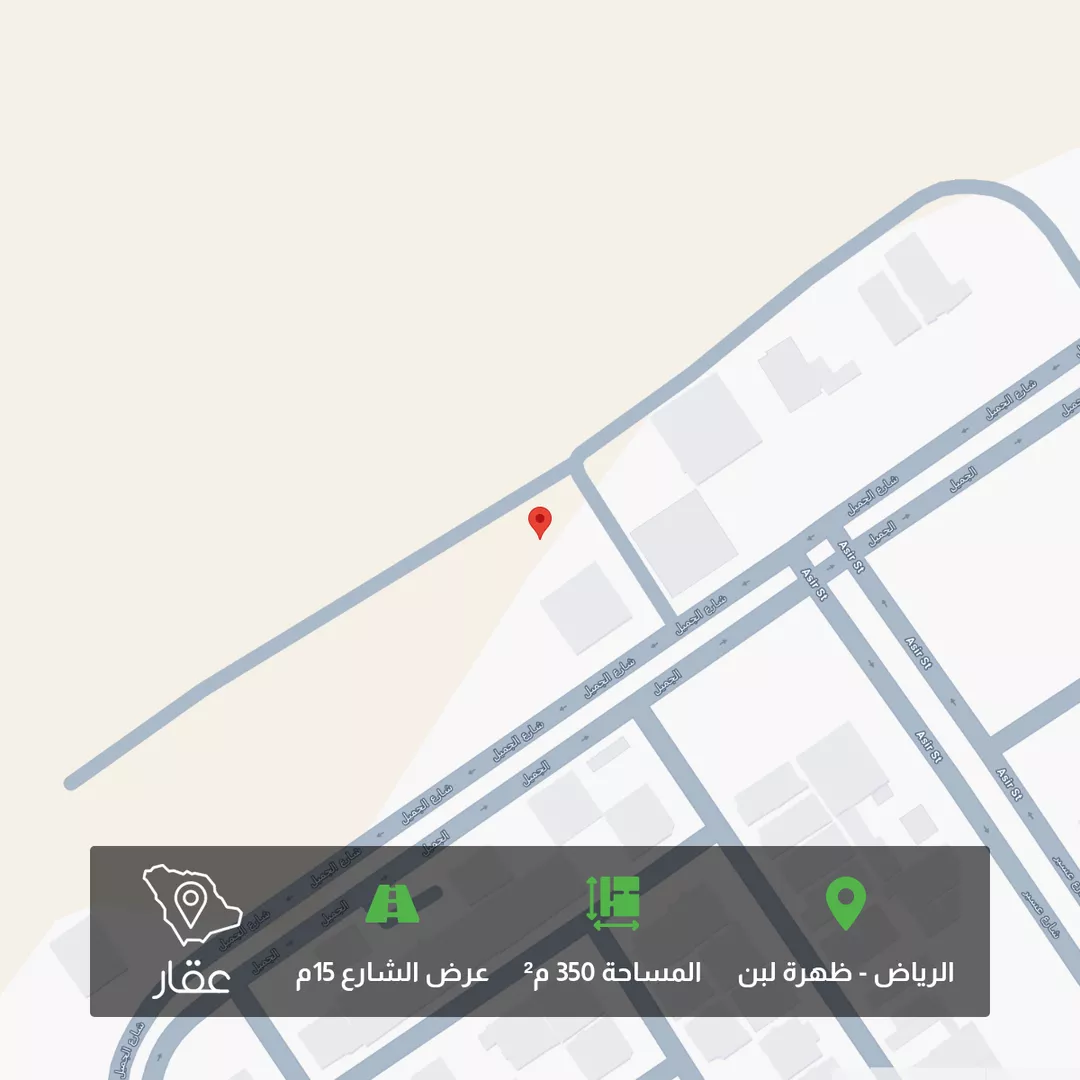 أرض للبيع في شارع رقم 312, حي ظهرة لبن, مدينة الرياض, منطقة الرياض 1 صورة