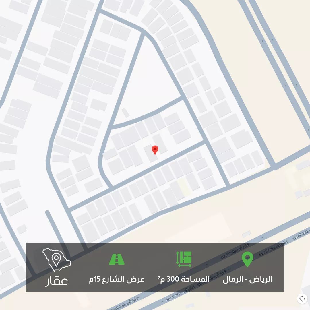 أرض للبيع في شارع نجم الأنصاري, حي الرمال, مدينة الرياض, منطقة الرياض 1 صورة