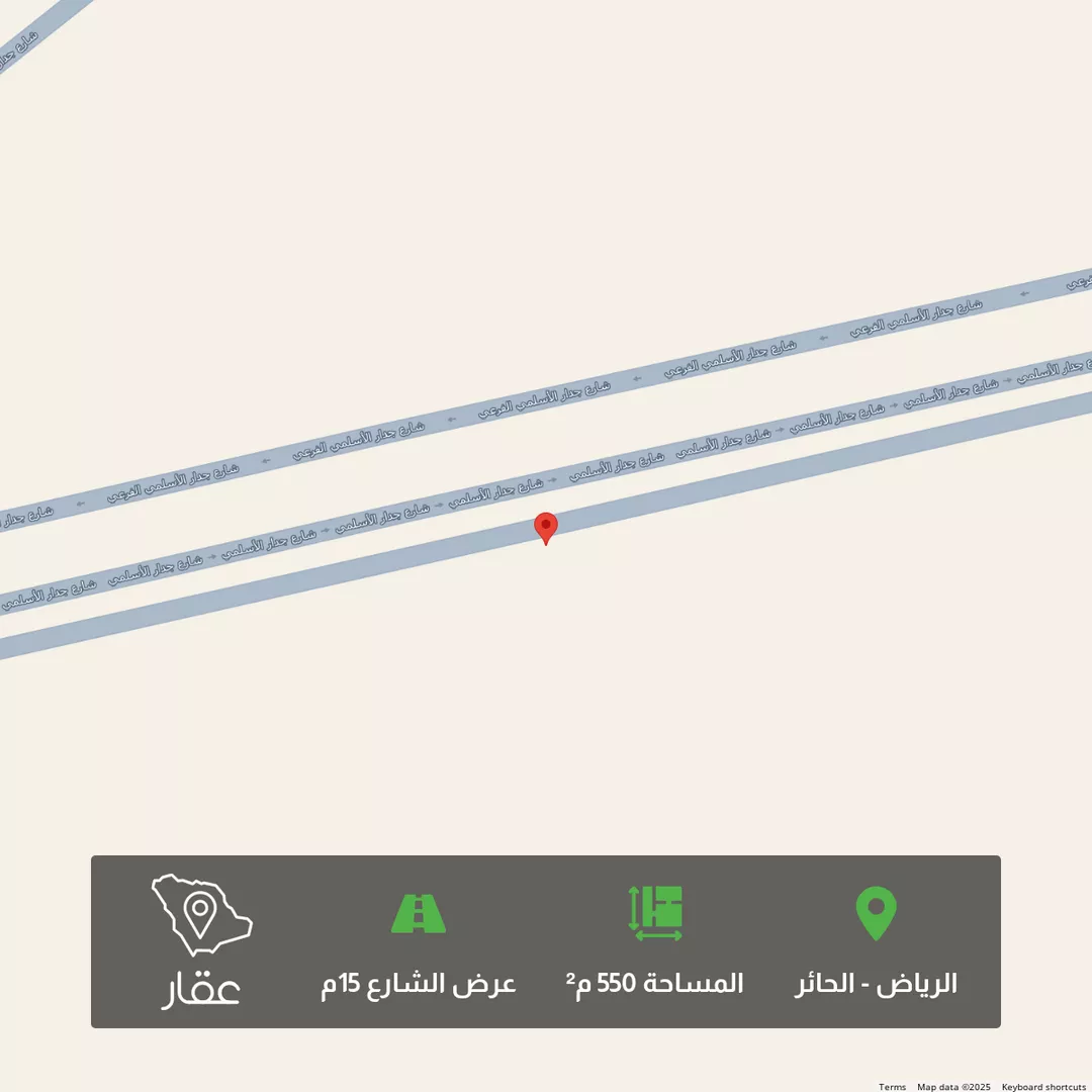 أرض للبيع في حي الحائر, مدينة الرياض, منطقة الرياض 1 صورة