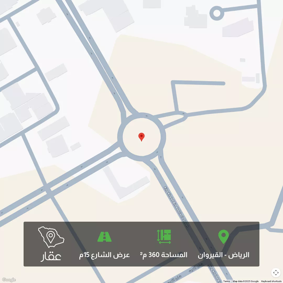 أرض للبيع في حي عقرباء, مدينة امارة منطقة الرياض - الجبيله, منطقة الرياض 1 صورة