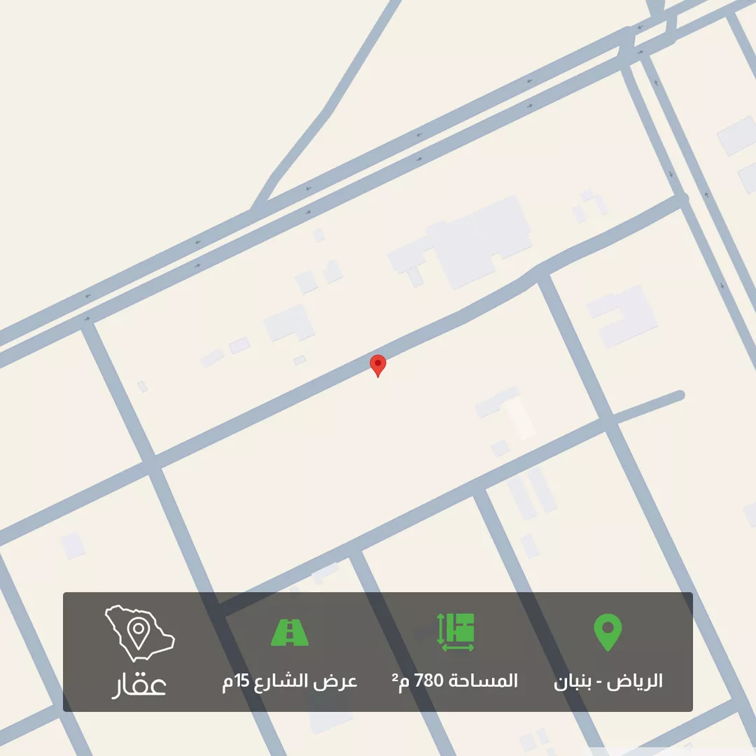 أرض للبيع في شارع الصمعورية ، حي بنبان ، الرياض ، منطقة الرياض 1 صورة
