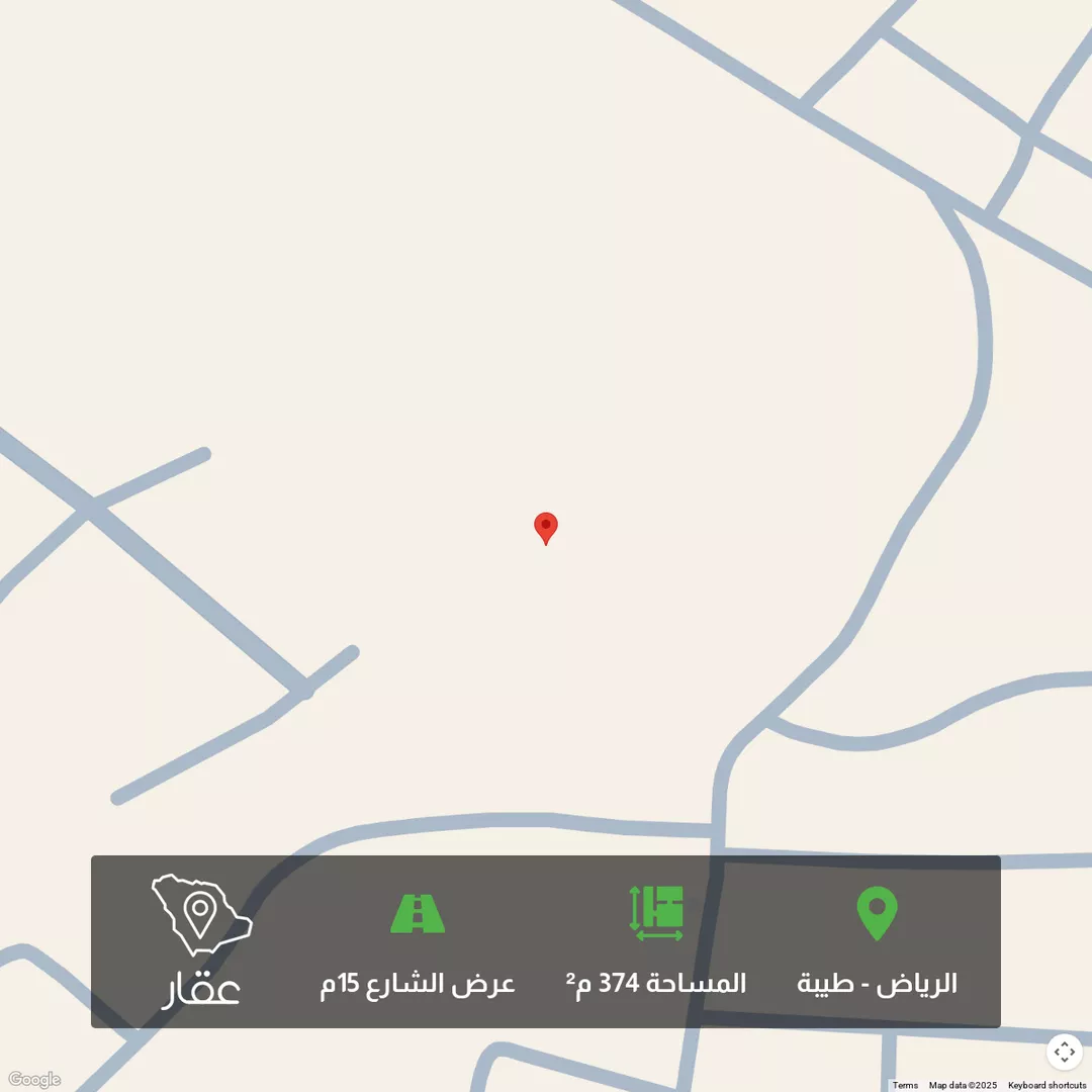 أرض للبيع في حي طيبة, مدينة الرياض, منطقة الرياض 1 صورة