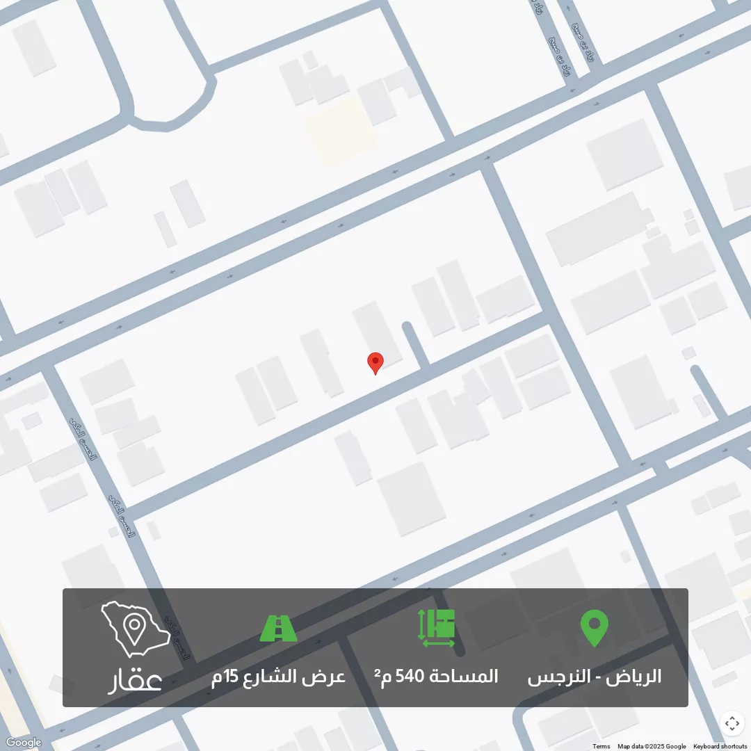 أرض للبيع في شارع اسماء بنت مالك, حي النرجس, مدينة الرياض, منطقة الرياض 1 صورة