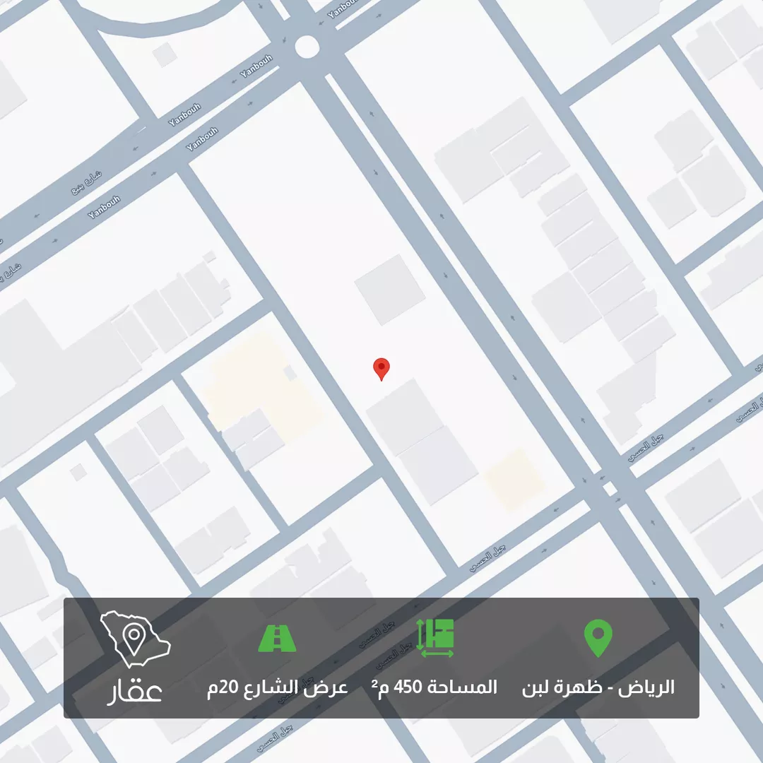 أرض للبيع في شارع رقم 257, حي ظهرة لبن, مدينة الرياض, منطقة الرياض 1 صورة