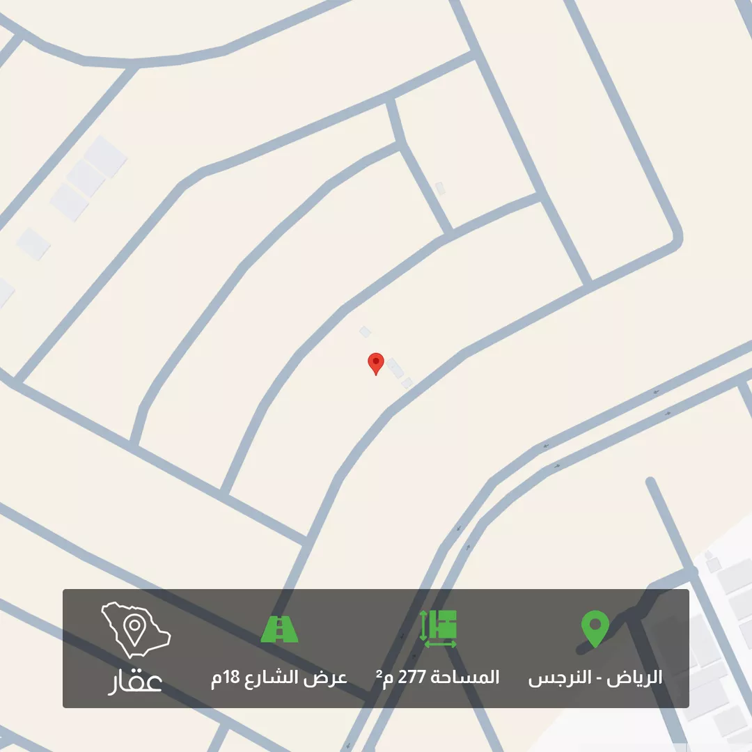 أرض للبيع في حي النرجس, مدينة الرياض, منطقة الرياض 1 صورة
