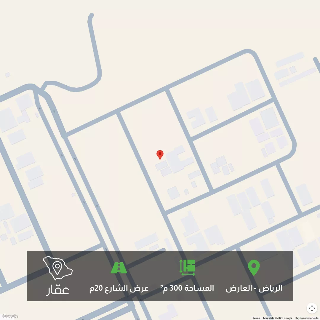 أرض للبيع في شارع ابن مطيع, حي العارض, مدينة الرياض, منطقة الرياض 1 صورة