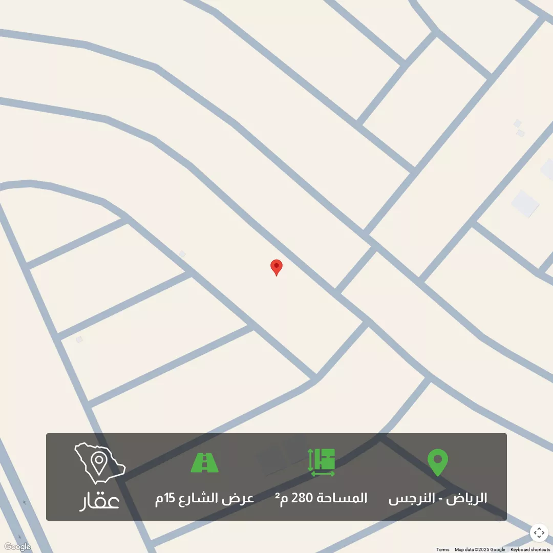 أرض للبيع في حي النرجس, مدينة الرياض, منطقة الرياض 1 صورة