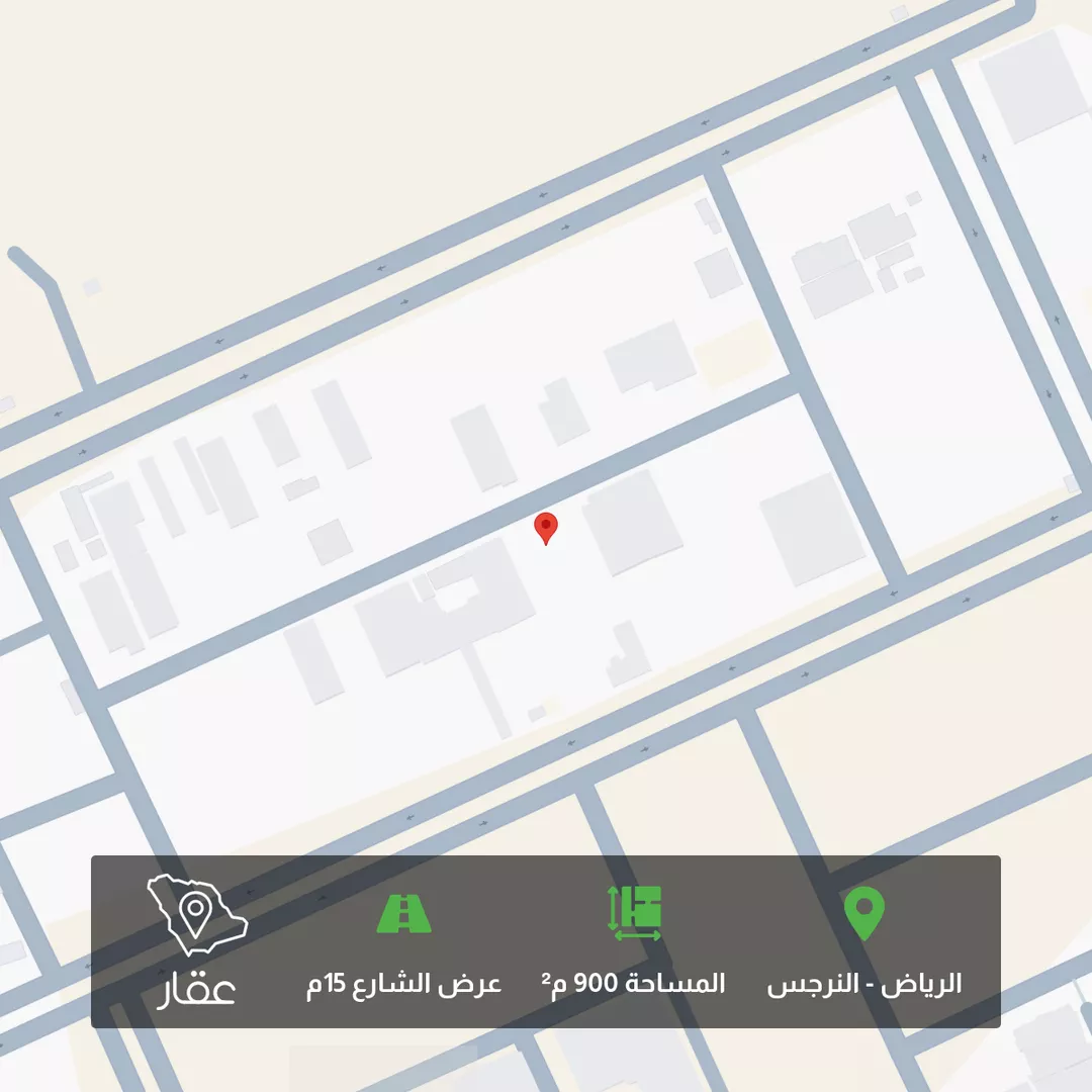 أرض للبيع في شارع عبداللطيف بن المبارك, حي النرجس, مدينة الرياض, منطقة الرياض 1 صورة