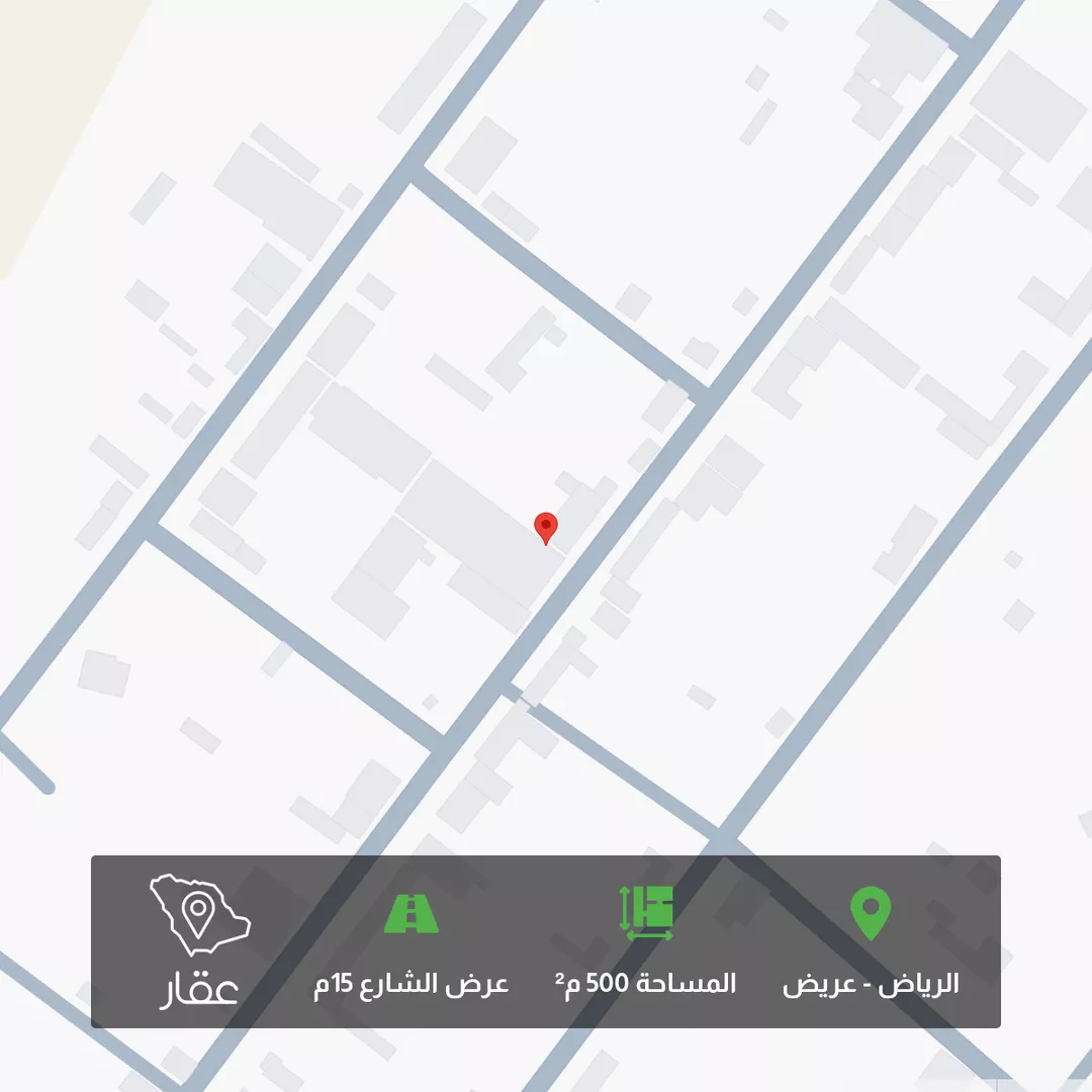 أرض للبيع في شارع عباد بن زياد ، حي عريض ، الرياض ، منطقة الرياض 1 صورة