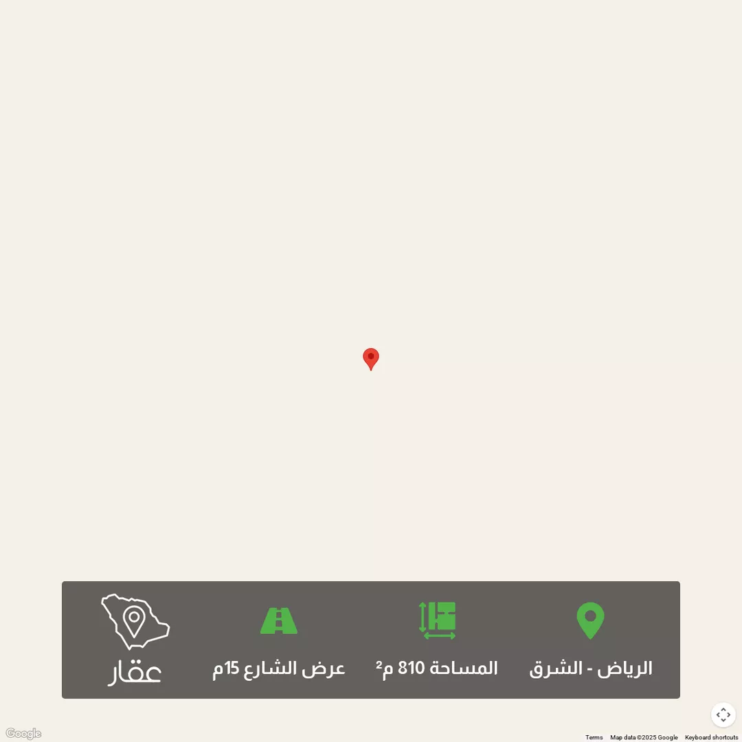 أرض للبيع في حي الزاهر, مدينة الرياض, منطقة الرياض 1 صورة