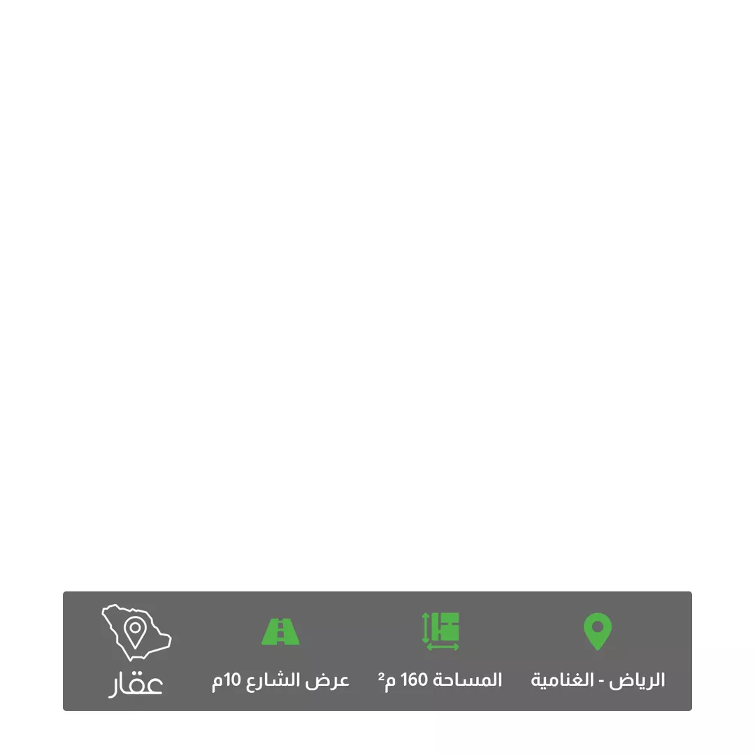 أرض للبيع في شارع الكثيفة, حي الغنامية, مدينة الرياض, منطقة الرياض 1 صورة