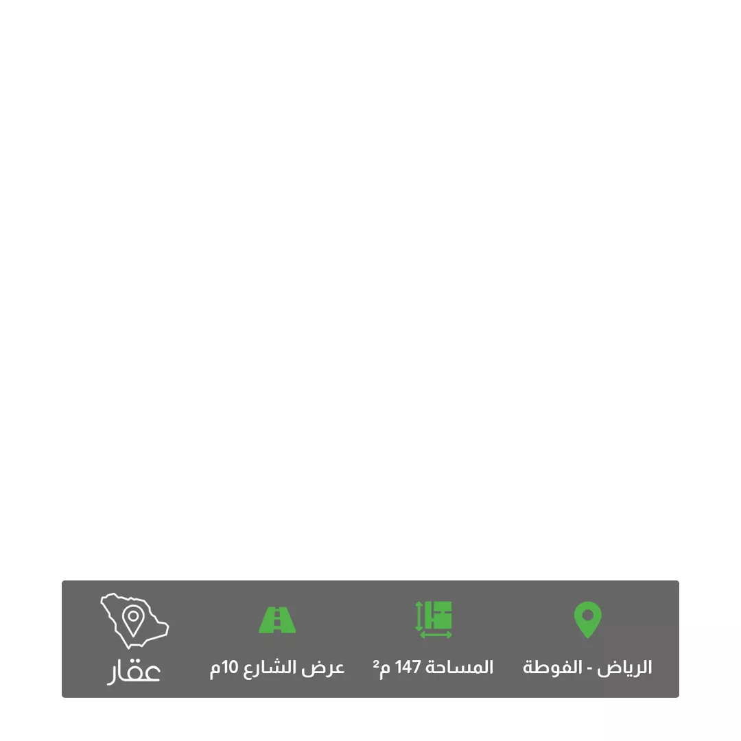 أرض للبيع في شارع ضمرة بن الحصين, حي الفوطة, مدينة الرياض, منطقة الرياض 1 صورة