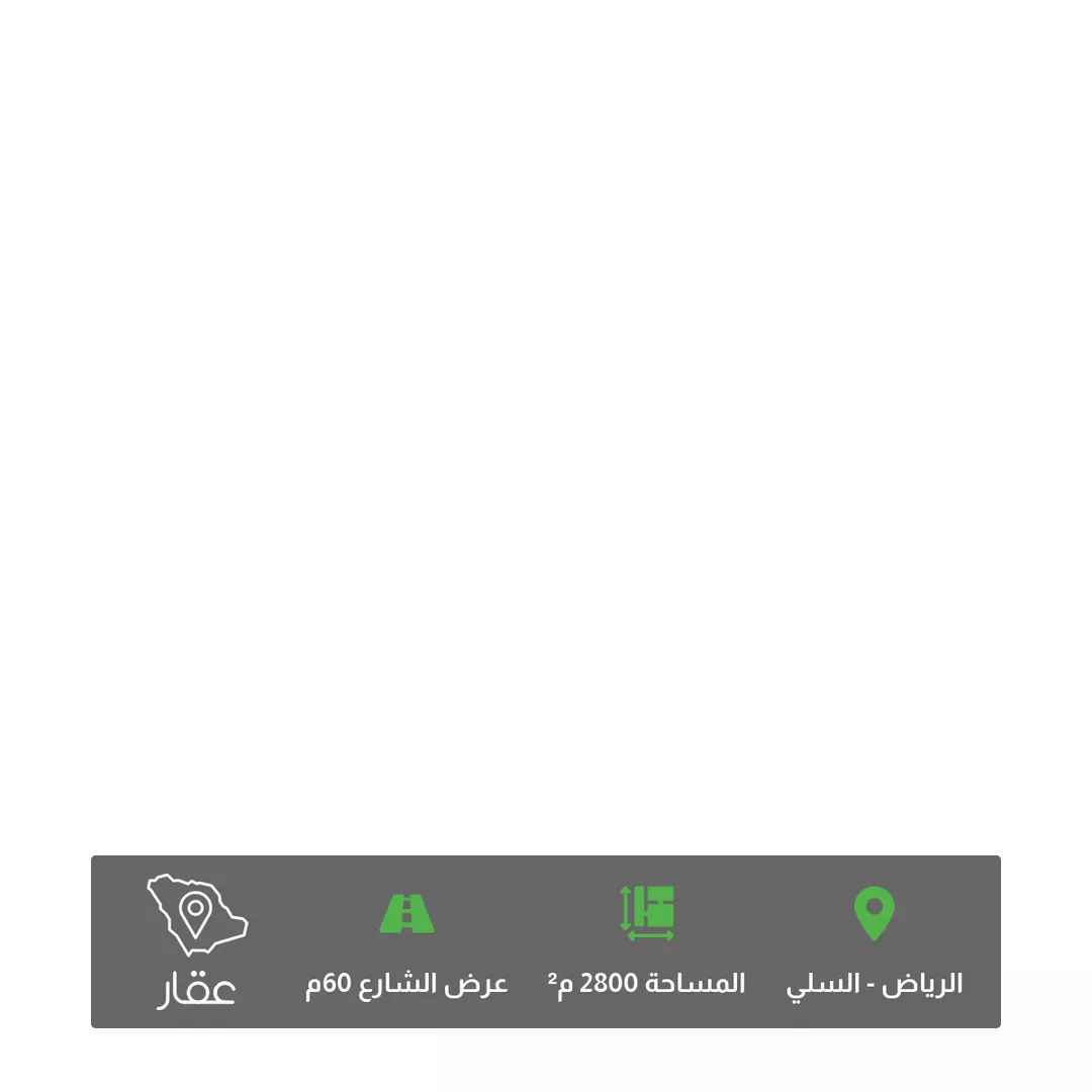 أرض للبيع في شارع شبهه الجزيره , حي السلي, مدينة الرياض, منطقة الرياض 1 صورة
