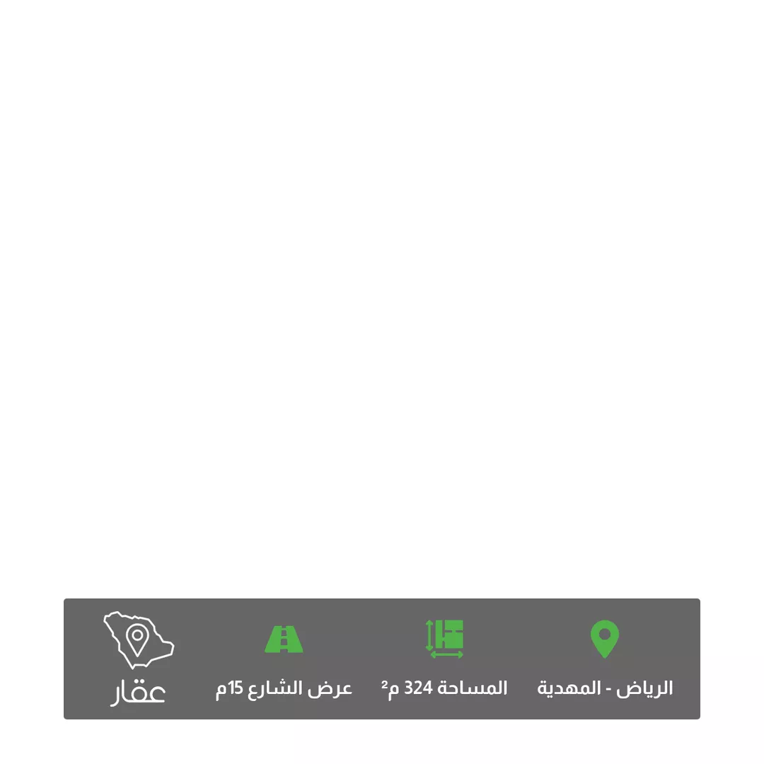 أرض للبيع في حي المهدية, مدينة الرياض, منطقة الرياض 1 صورة