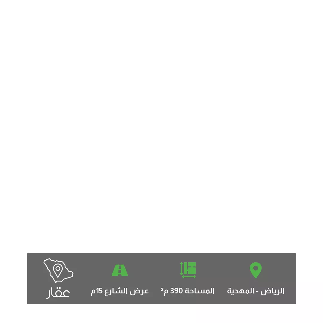 أرض للبيع في حي المهدية, مدينة الرياض, منطقة الرياض 1 صورة