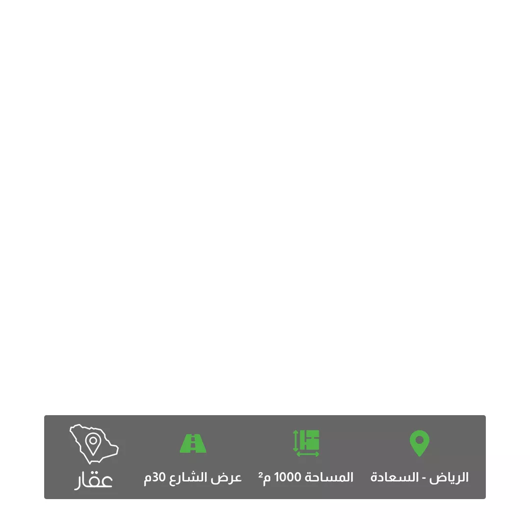 أرض للبيع في شارع البقيع, حي السعادة, مدينة الرياض, منطقة الرياض 1 صورة