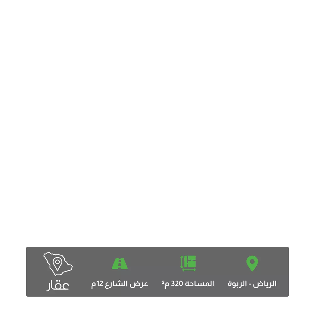 أرض للبيع في شارع عمر بن عبدالعزيز الفرعي, حي الربوة, مدينة الرياض, منطقة الرياض 1 صورة
