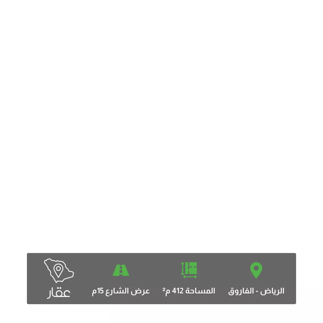 أرض للبيع في شارع أبي سعيد السجستاني, حي الفاروق, مدينة الرياض, منطقة الرياض 1 صورة