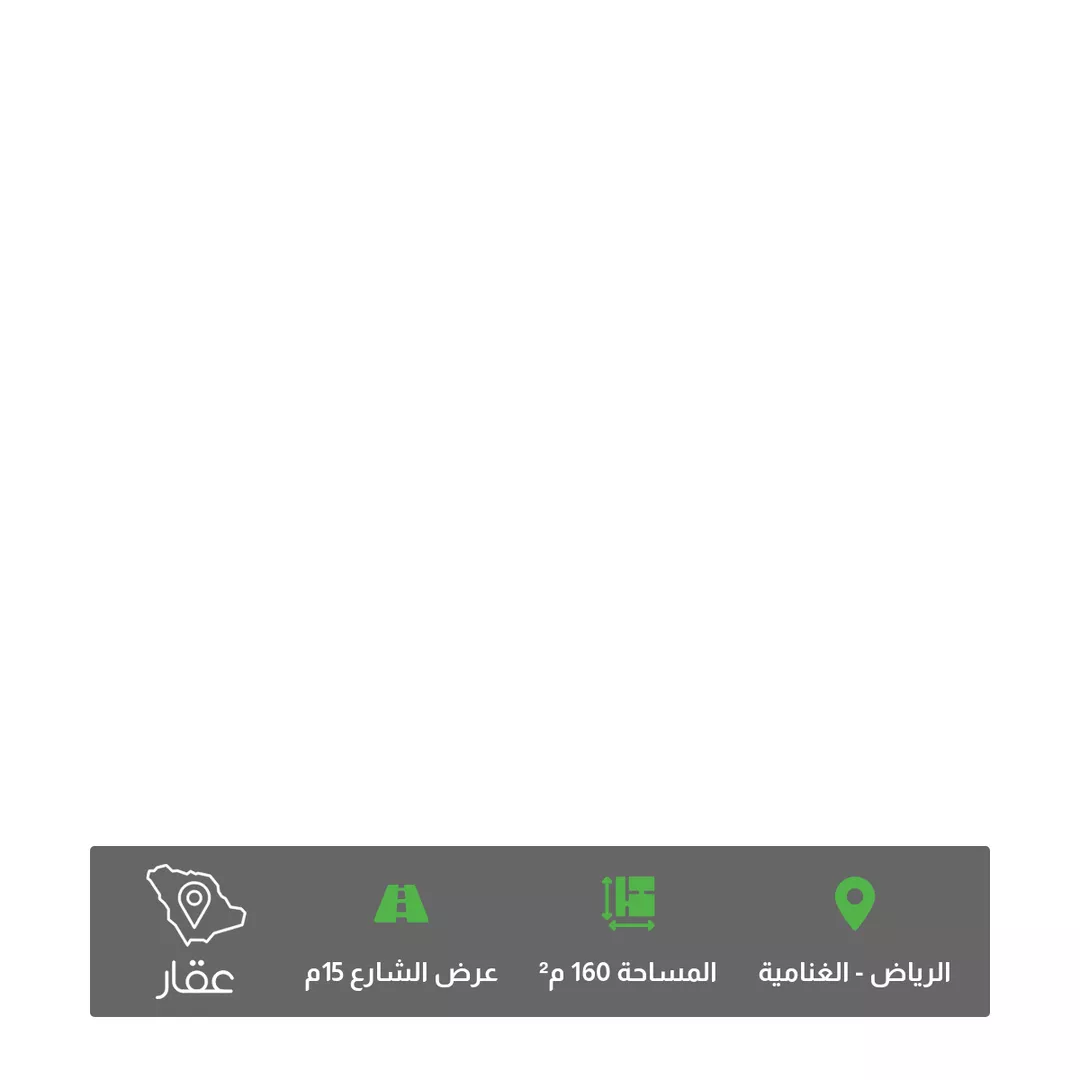 أرض للبيع في شارع الكثيفة, حي الغنامية, مدينة الرياض, منطقة الرياض 1 صورة