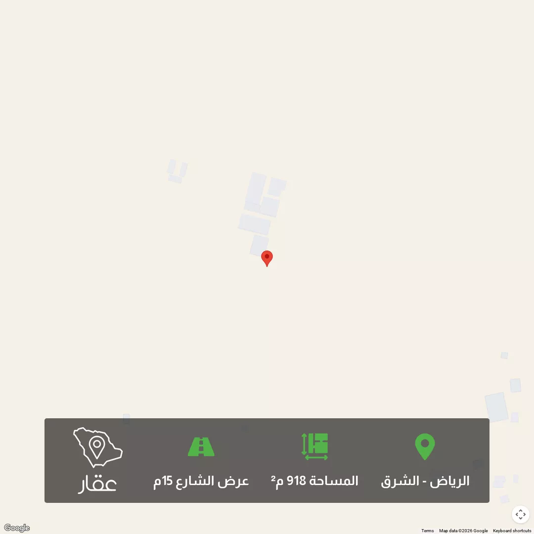 أرض للبيع في شارع رماح ، حي المشرق ، الرياض ، منطقة الرياض 1 صورة