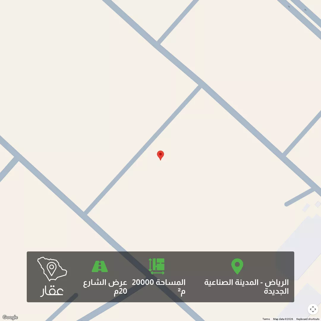 أرض للبيع في حي المصفاة, مدينة الرياض, منطقة الرياض 1 صورة