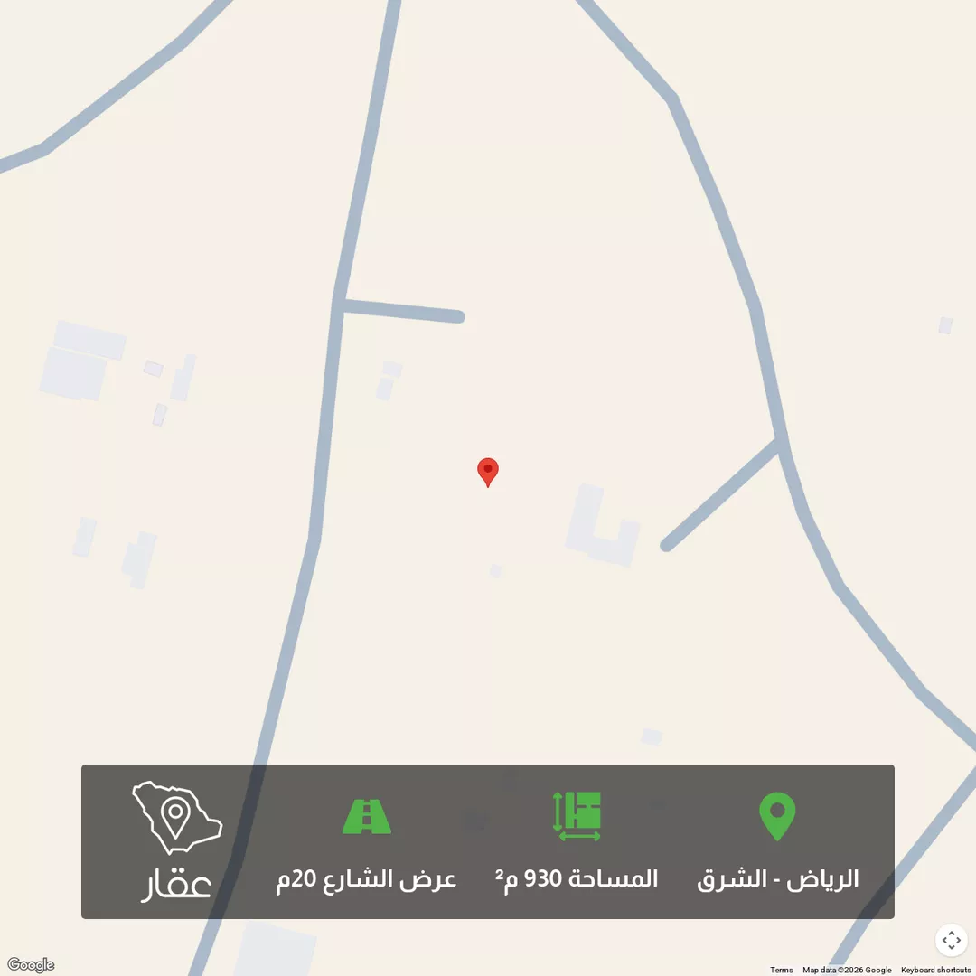 أرض للبيع في حي الزاهر, مدينة الرياض, منطقة الرياض 1 صورة