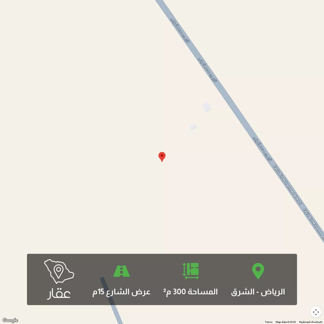 أرض للبيع في شارع محمد كامل القصاب, حي المرجان, مدينة الرياض, منطقة الرياض 1 صورة