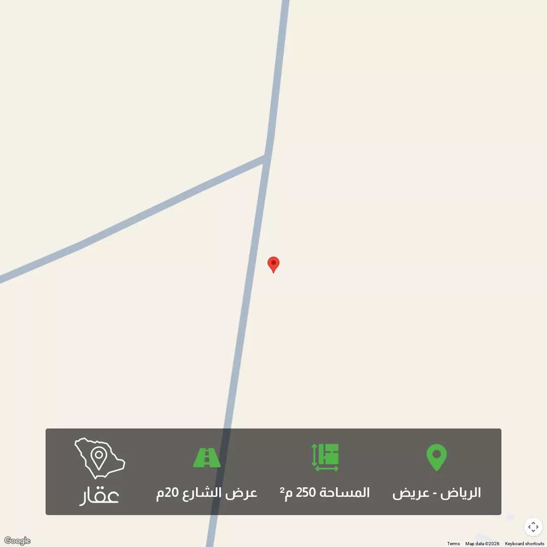 أرض للبيع في شارع 19038399, حي عريض, مدينة الرياض, منطقة الرياض 1 صورة