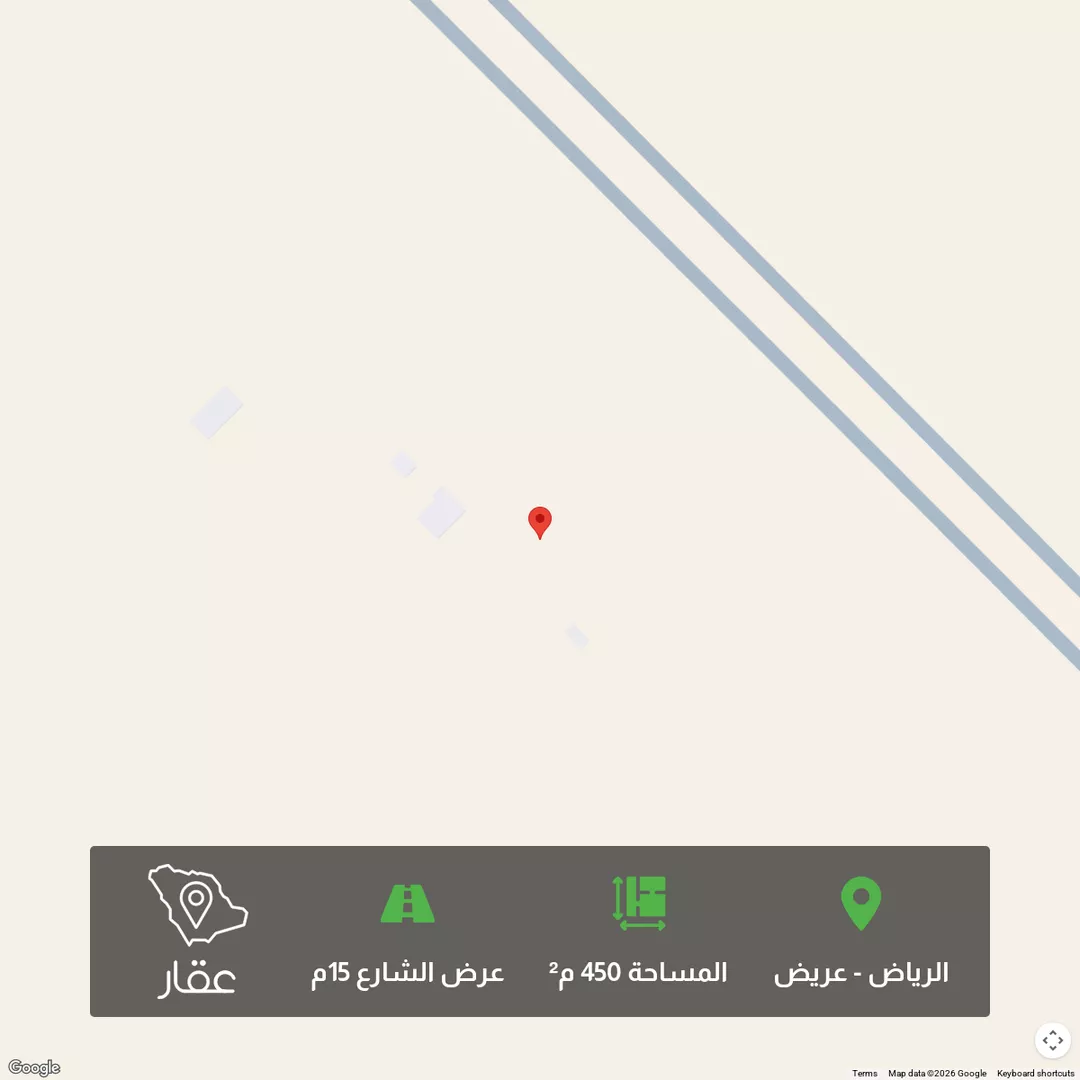 أرض للبيع في شارع 2957397, حي عريض, مدينة الرياض, منطقة الرياض 1 صورة