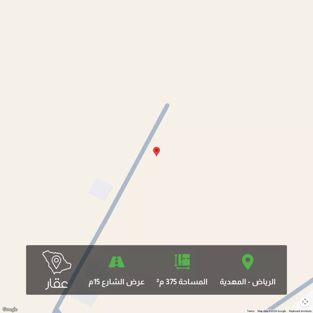 أرض للبيع في حي المهدية, مدينة الرياض, منطقة الرياض 1 صورة