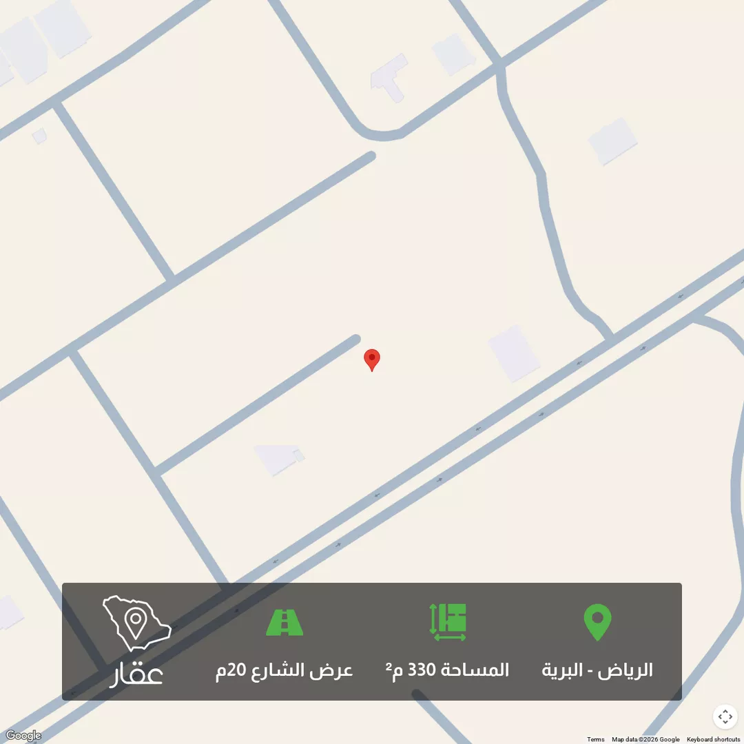 أرض للبيع في حي البرية, مدينة الرياض, منطقة الرياض 1 صورة