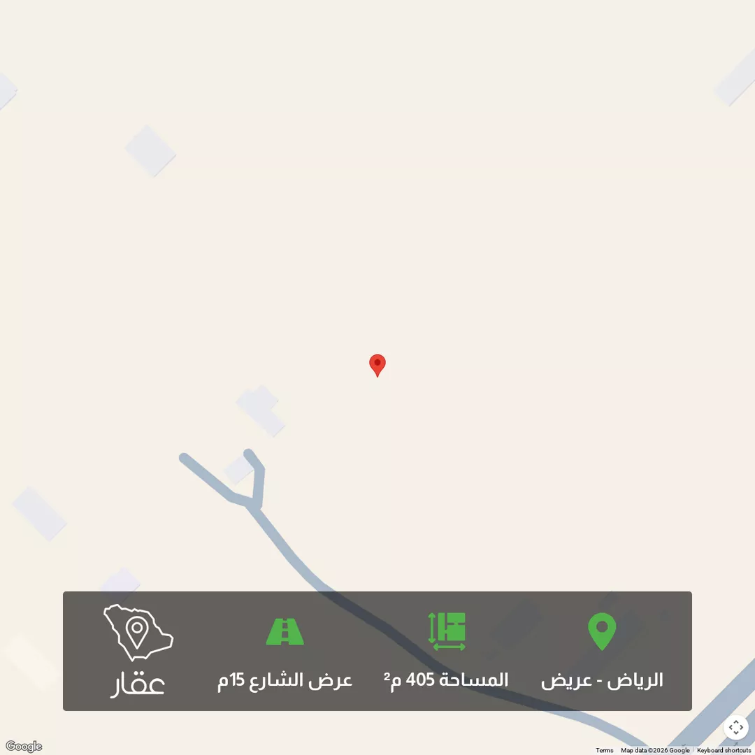 أرض للبيع في حي عريض, مدينة الرياض, منطقة الرياض 1 صورة