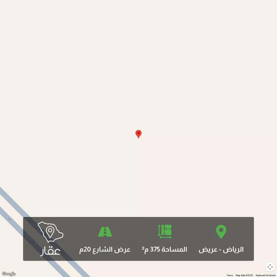 أرض للبيع في شارع 000000, حي عريض, مدينة الرياض, منطقة الرياض 1 صورة
