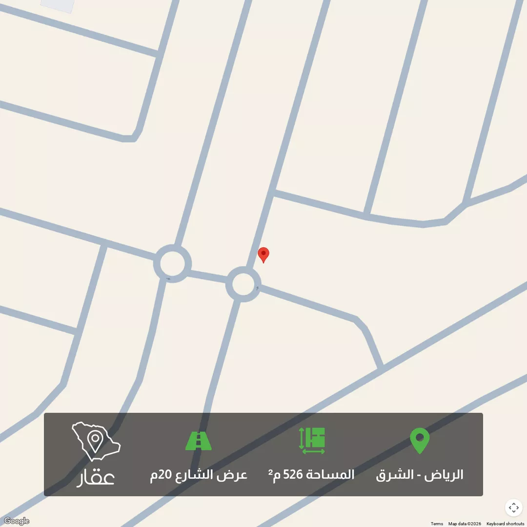 أرض للبيع في حي المرجان, مدينة الرياض, منطقة الرياض 1 صورة