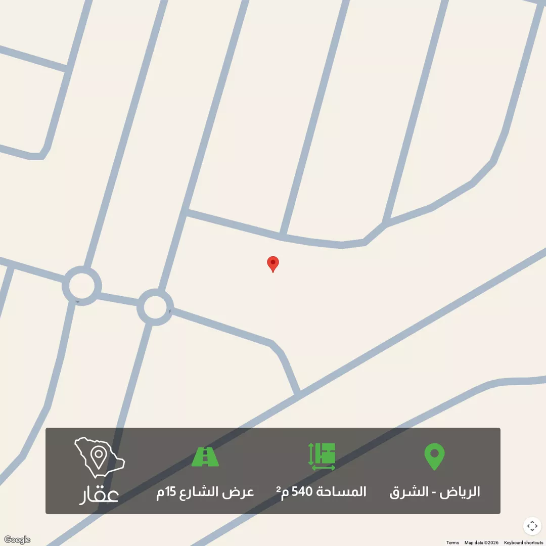 أرض للبيع في شارع أحمد بن أبي عزرة, حي المرجان, مدينة الرياض, منطقة الرياض 1 صورة