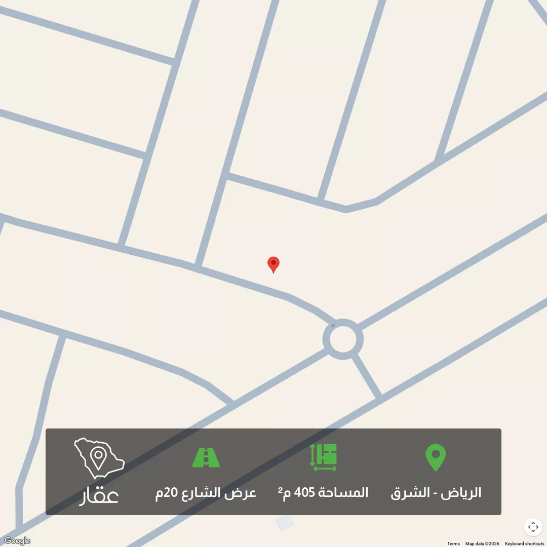 أرض للبيع في شارع إبراهيم الهروي, حي المرجان, مدينة الرياض, منطقة الرياض 1 صورة