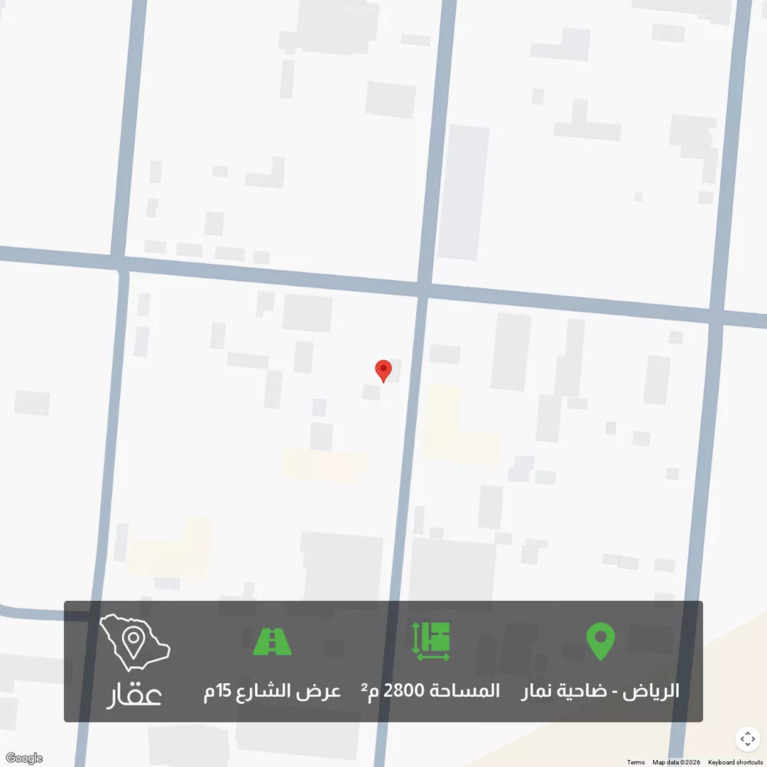 أرض للبيع في شارع المغيره ابن الحارث, مدينة قريه ديراب, منطقة الرياض 1 صورة