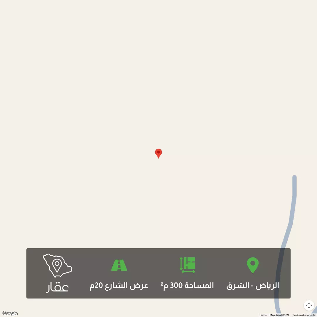 أرض للبيع في شارع طريق الدمام, حي المرجان, مدينة الرياض, منطقة الرياض 1 صورة